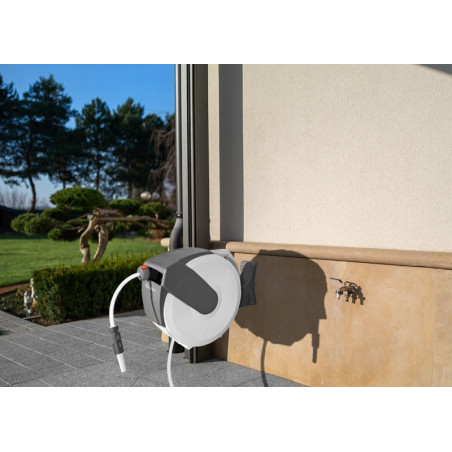 Wąż ogrodniczy Bradas White line 1/2" 20m w zestawie z bębnem Solidny mocny