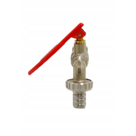 Zawór czerpalny z dławikiem i szybkozłączką na kłódkę + kłódka 3/4