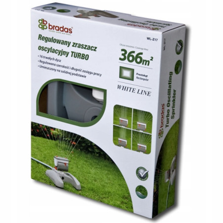 Bradas WL-Z17 Dysza natryskowa Zraszacz oscylacyjny WHITE LINE