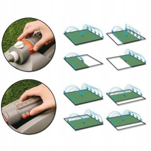 Zraszacz oscylacyjny Bradas WL-Z21 regulowany