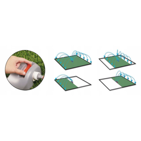 Zraszacz oscylacyjny Bradas WL-Z24 WHITE LINE 18 dysz