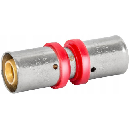 ZŁĄCZKA MUFA ZAPRASOWYWANA PEX ALUPEX 25 mm x20mm ZACISKANA RÓWNOPRZELOTOWA