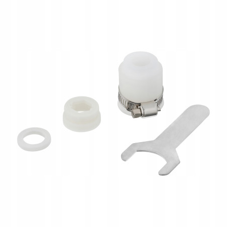 PRZEDŁUŻKA PERLATOR AERATOR OBROTOWY 360° M22 M24 4 TRYBY STALOWY XL3001