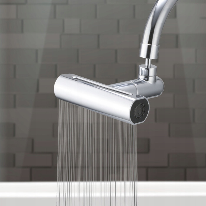 PRZEDŁUŻKA PERLATOR AERATOR OBROTOWY 360° M22 M24 4 TRYBY STALOWY XL3001