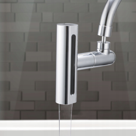 PRZEDŁUŻKA PERLATOR AERATOR OBROTOWY 360° M22 M24 4 TRYBY STALOWY XL3001