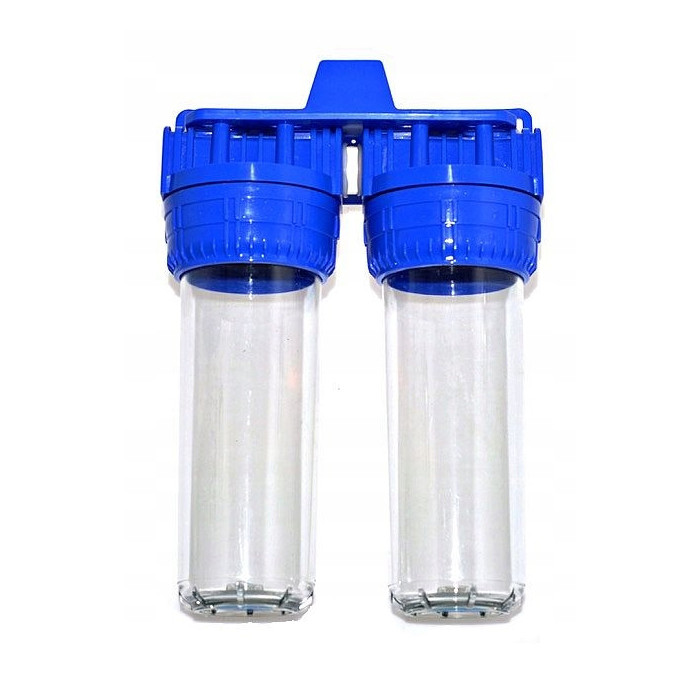Filtr do wody narurowy 10'' obudowa korpus 1'' dwustopniowy green filter