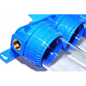 Filtr do wody narurowy 10'' obudowa korpus 1'' dwustopniowy green filter