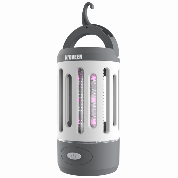 LAMPA OWADOBÓJCZA KOMARY 3W1 LATARKA POD NAMIOT ŁAPKA OWADY MESZKI MUCHY