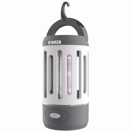 LAMPA OWADOBÓJCZA KOMARY 3W1 LATARKA POD NAMIOT ŁAPKA OWADY MESZKI MUCHY