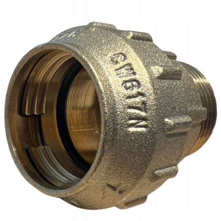 Złączka PE mosiężna 32mm x 1" GWINT ZEWNĘTRZNY TYP CIĘŻKI