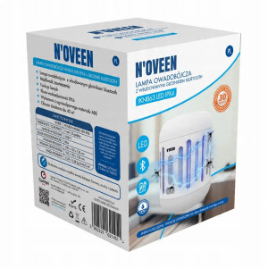 Lampa owadobójcza z głośnikiem bluetooth IKN863 LED IPX4 zwalcza komary