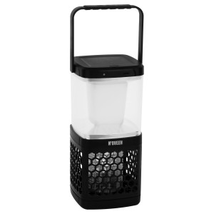 Solarna Lampa owadobójcza NOVEEN IKN895 LED IP20 LAMPKA 3w1 komary czarna