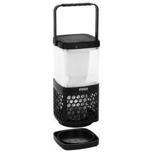 Solarna Lampa owadobójcza NOVEEN IKN895 LED IP20 LAMPKA 3w1 komary czarna
