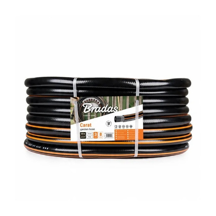 WĄŻ OGRODOWY MOCNY 3-WARSTWOWY ZBROJONY 1 CAL 25 M Bradas CARAT