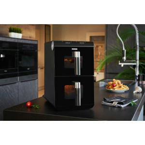 Duża frytkownica beztłuszczowa dwukomorowa 13 programów NOVEEN Air Fryer