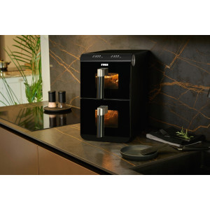 Duża frytkownica beztłuszczowa dwukomorowa 13 programów NOVEEN Air Fryer