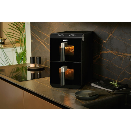 Duża frytkownica beztłuszczowa dwukomorowa 13 programów NOVEEN Air Fryer