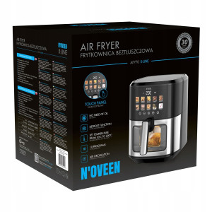 Frytkownica beztłuszczowa Noveen 1700 W 6,5 Funkcja Rozmrażania Air Fryer