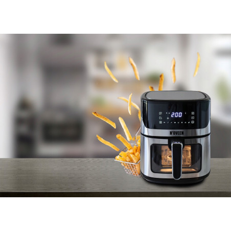 Frytkownica beztłuszczowa Noveen 1700 W 6,5 Funkcja Rozmrażania Air Fryer