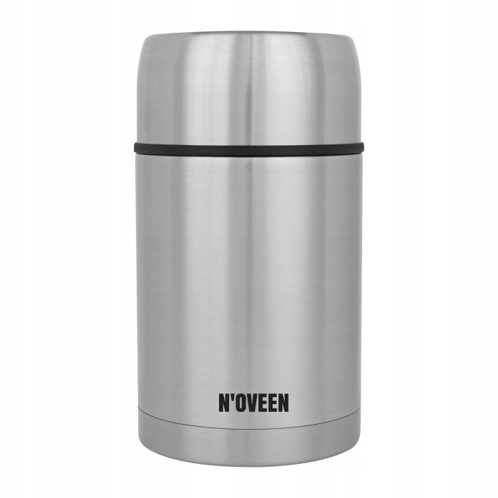 Termos obiadowy 800 ml MENAŻKA POJEMNIK TERMICZNY NA ZUPĘ NOVEEN Silver