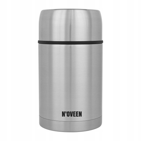 Termos obiadowy 800 ml MENAŻKA POJEMNIK TERMICZNY NA ZUPĘ NOVEEN Silver