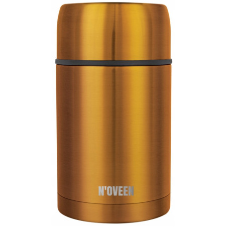 TERMOS OBIADOWY MENAŻKA NA ZUPĘ OBIAD 800ml Noveen TB953 Copper + Pokrowiec