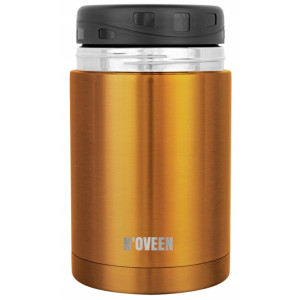 TERMOS OBIADOWY MENAŻKA NA ZUPĘ OBIAD 800ml Noveen TB953 Copper + Pokrowiec