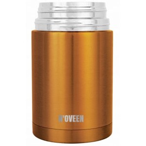 TERMOS OBIADOWY MENAŻKA NA ZUPĘ OBIAD 800ml Noveen TB953 Copper + Pokrowiec
