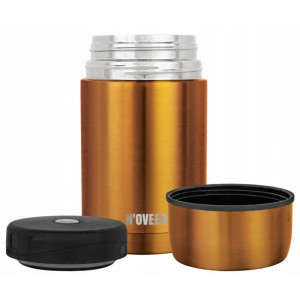 TERMOS OBIADOWY MENAŻKA NA ZUPĘ OBIAD 800ml Noveen TB953 Copper + Pokrowiec