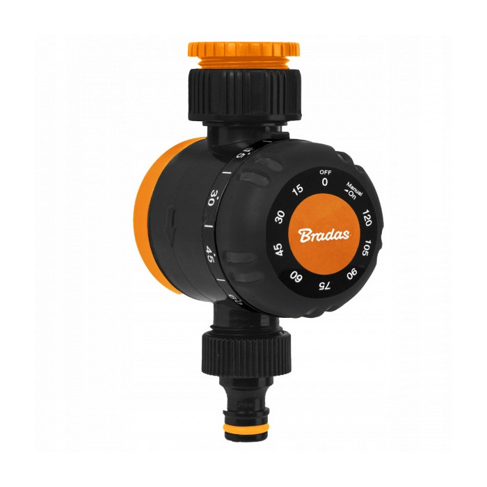 MECHANICZNY STEROWNIK DO NAWADNIANIA ZEGAR PRZEPŁYWU WODY BRADAS ECO-3131