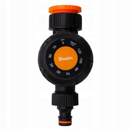 MECHANICZNY STEROWNIK DO NAWADNIANIA ZEGAR PRZEPŁYWU WODY BRADAS ECO-3131