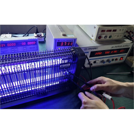 LAMPA CZARNA OWADOBÓJCZA NA KOMARY MUCHY ĆMY UV PRO 180m2 SOLIDNA