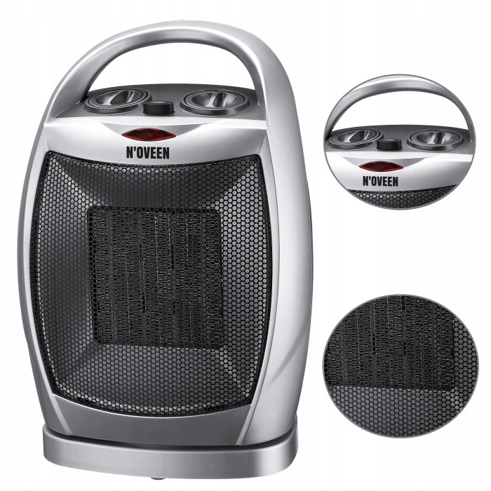 ENERGOOSZCZĘDNY ELEKTRYCZNY GRZEJNIK FARELKA NOVEEN TERMOWENTYLATOR