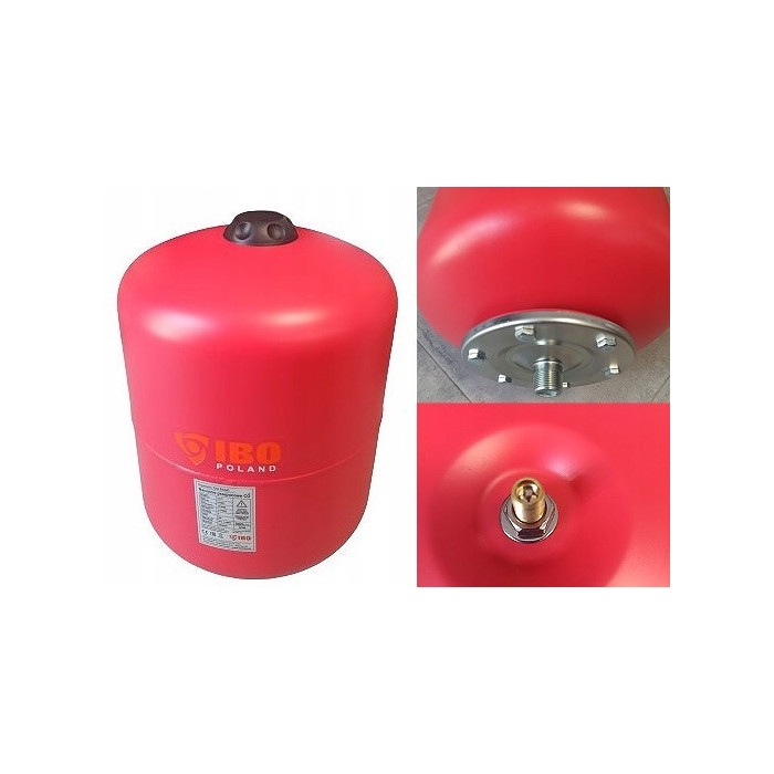 NACZYNIE PRZEPONOWE WZBIORCZE ZBIORNIK DO INSTALACJI C.O. 8L BASIC IBO
