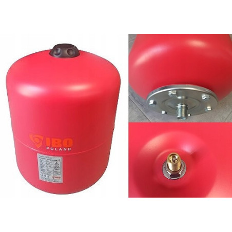 NACZYNIE PRZEPONOWE WZBIORCZE ZBIORNIK DO INSTALACJI C.O. 8L BASIC IBO