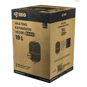 NACZYNIE PRZEPONOWE WZBIORCZE ZBIORNIK DO INSTALACJI C.O. 19L BASIC IBO