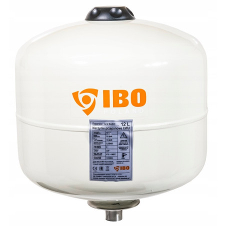 NACZYNIE PRZEPONOWE WZBIORCZE ZBIORNIK DO INSTALACJI CWU 12L BASIC IBO