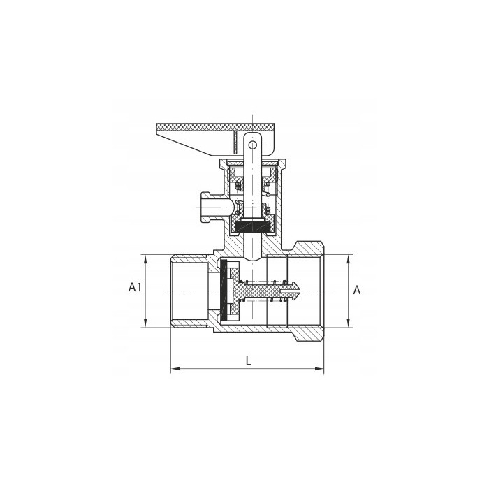 Zawór bezpieczeństwa do bojlera 1/2 cala DN20