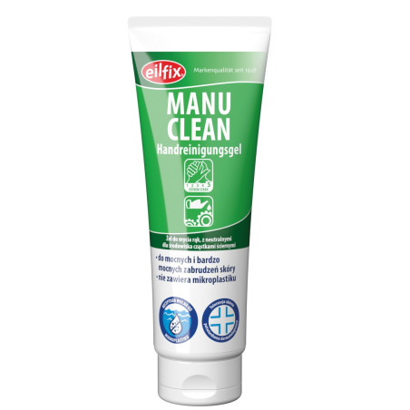 Żel do mycia mocno zabrudzonych rąk z mikrogranulkami Eilfix MANU CLEAN 250