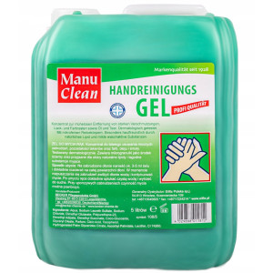 Żel do mycia mocno zabrudzonych rąk z mikrogranulkami Eilfix MANU CLEAN 5L