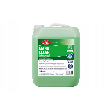 Żel do mycia mocno zabrudzonych rąk z mikrogranulkami Eilfix MANU CLEAN 5L