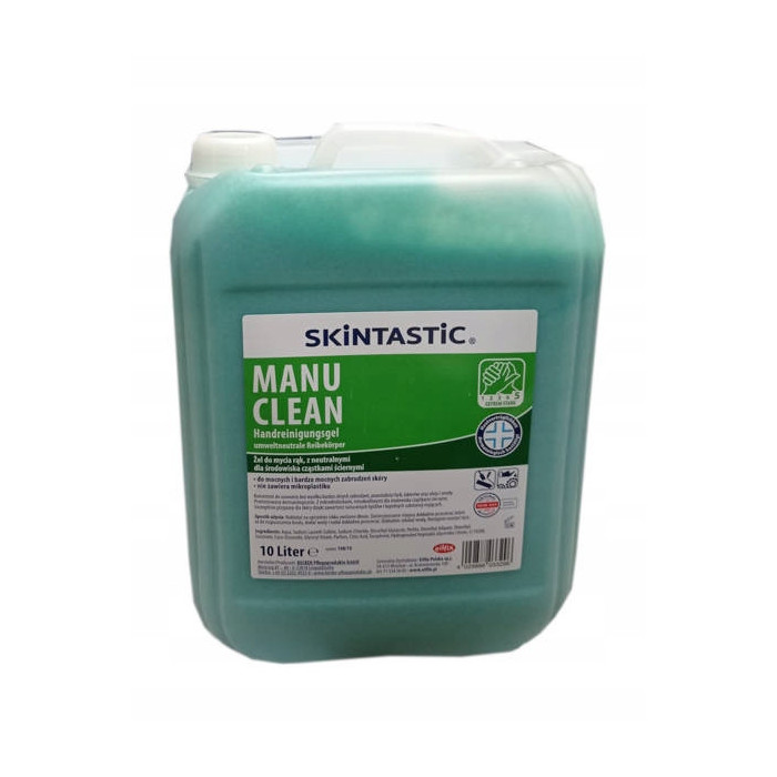 Żel do mycia mocno zabrudzonych rąk z mikrogranulkami Eilfix MANU CLEAN 10L