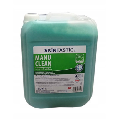 Żel do mycia mocno zabrudzonych rąk z mikrogranulkami Eilfix MANU CLEAN 10L