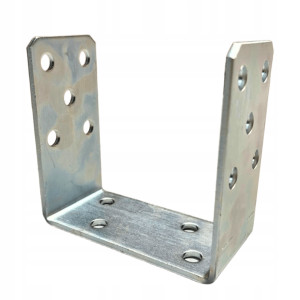 PODSTAWA SŁUPA TYP U OCYNK 120x120x60 mm KOTWA