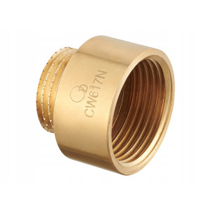 PRZEDŁUŻKA REDUKCJA WYDŁUŻKA REDUKCYJNA ZŁĄCZKA MOSIĘŻNA Ø 1"x3/4" DN25/20
