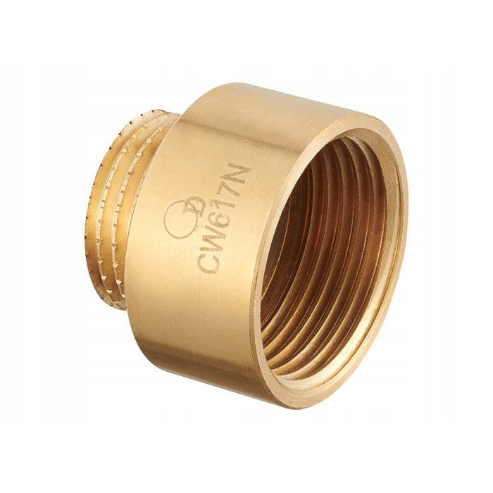 PRZEDŁUŻKA REDUKCJA WYDŁUŻKA REDUKCYJNA ZŁĄCZKA MOSIĘŻNA Ø 1"x3/4" DN25/20