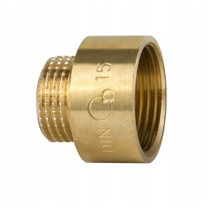 PRZEDŁUŻKA REDUKCJA WYDŁUŻKA REDUKCYJNA ZŁĄCZKA MOSIĘŻNA Ø 1"x3/4" DN25/20