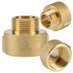 PRZEDŁUŻKA REDUKCJA WYDŁUŻKA REDUKCYJNA ZŁĄCZKA MOSIĘŻNA Ø 1"x3/4" DN25/20