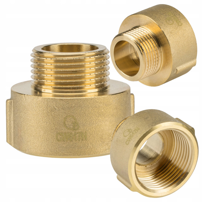 PRZEDŁUŻKA REDUKCJA WYDŁUŻKA REDUKCYJNA ZŁĄCZKA MOSIĘŻNA Ø 1"x3/4" DN25/20