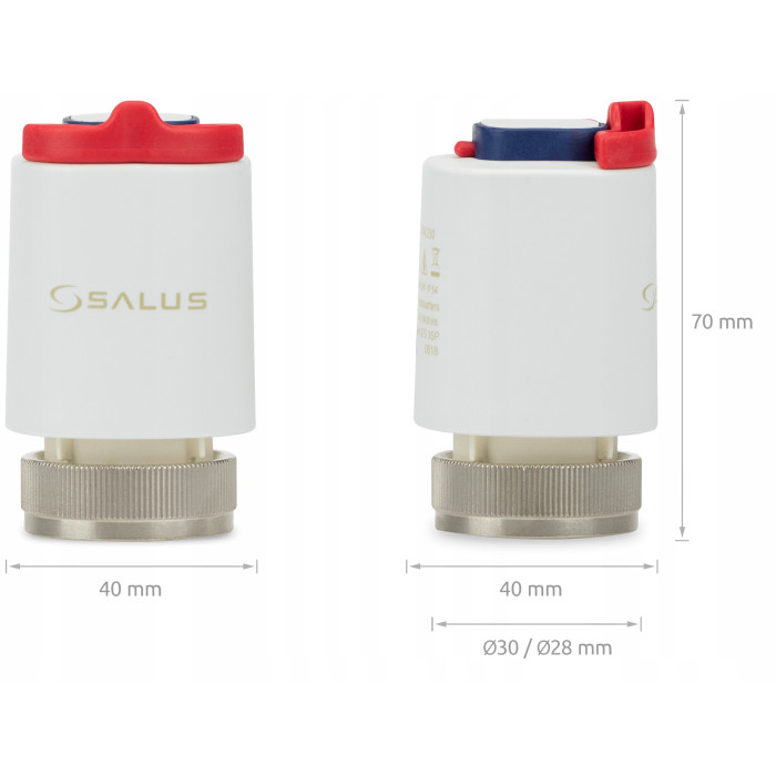 SIŁOWNIK TERMOELEKTRYCZNY DO ROZDZIELACZ T30NC 230V M30x1.5 ENERGOOSZCZĘDNY